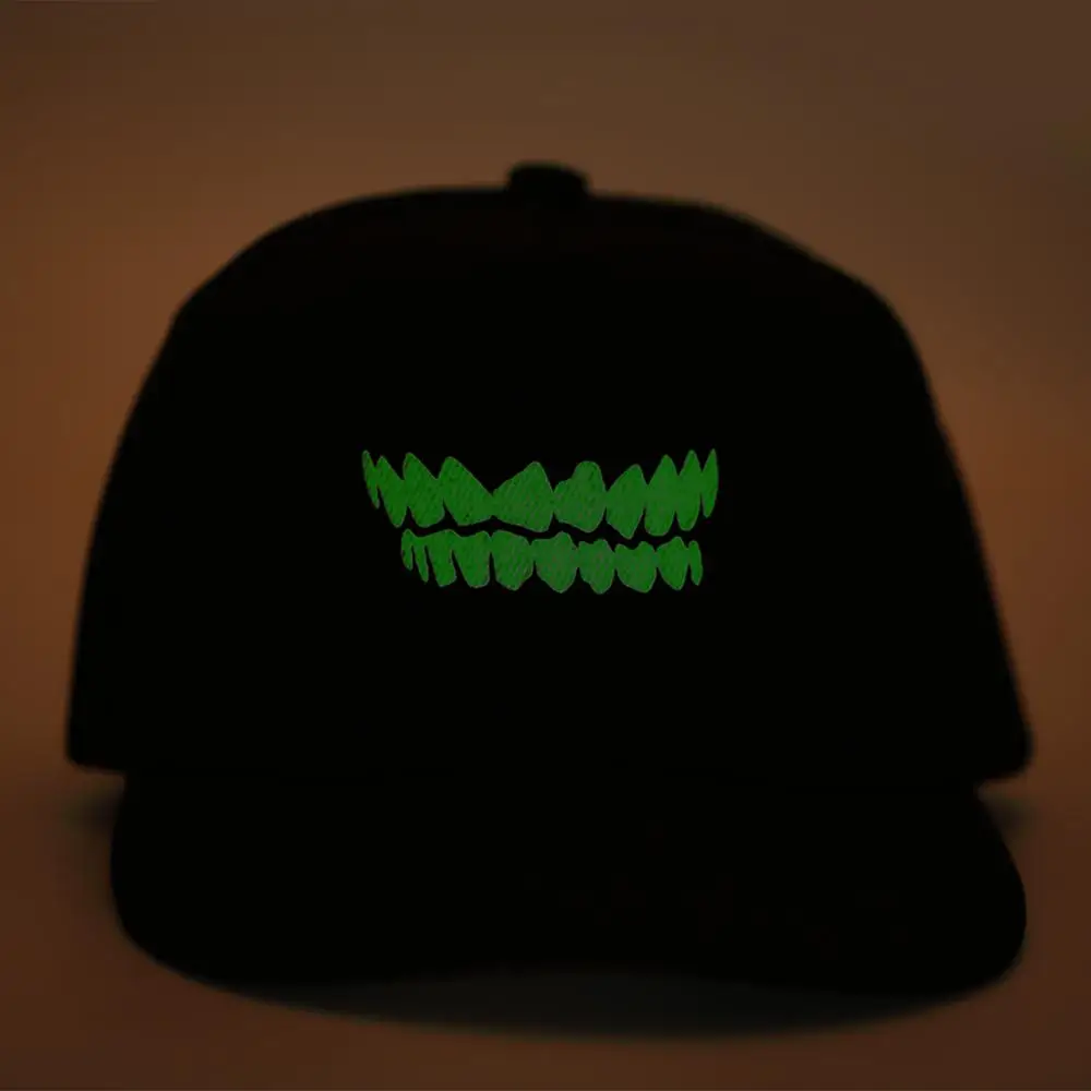 Рождественская забавная флуоресцентная Кепка Snapback хип-хоп шляпа Пасха Хэллоуин