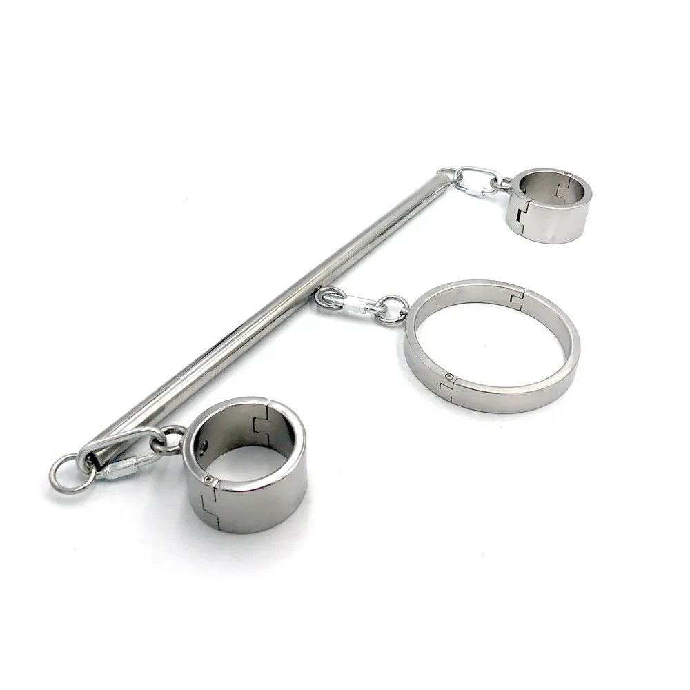 Съемный ошейник-кольцо для связывания из нержавеющей стали наручники манжеты