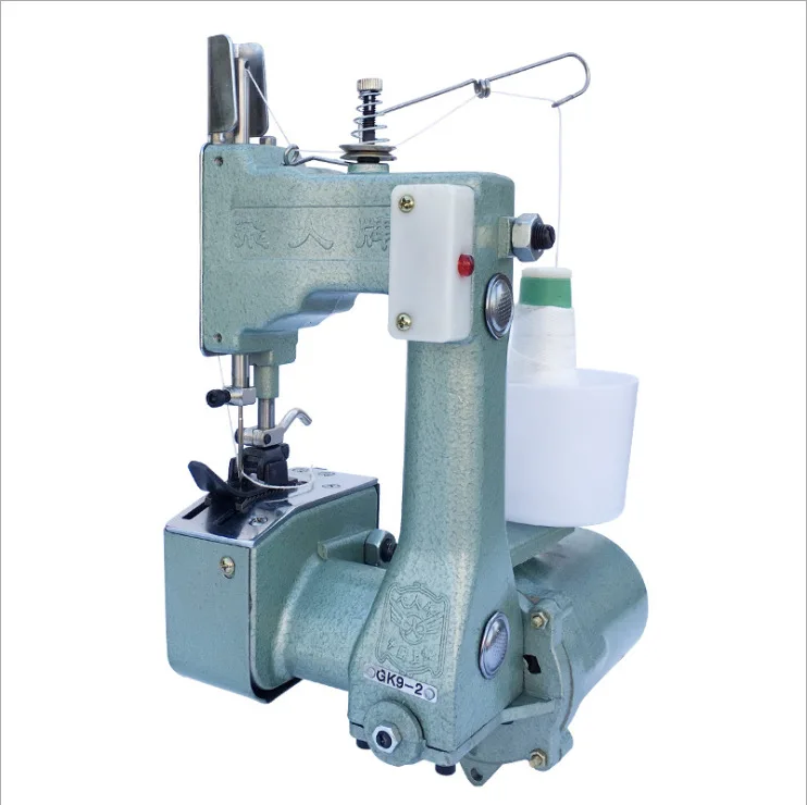 

GK9-2 220V Портативный электрическая швейная машина для дома Для Запечатывания нетканевых мешков, рисовые мешоки упаковки машина 130W 12000 об/мин