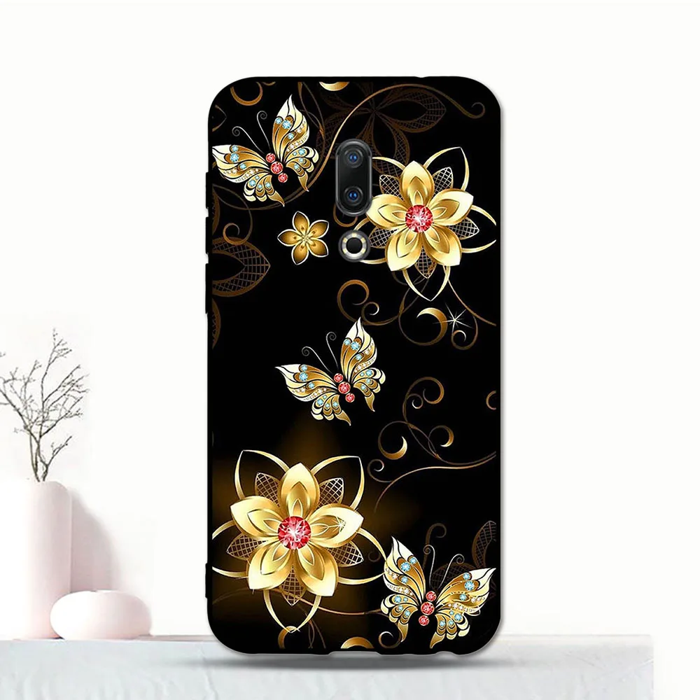 

For Meizu 16 Soft Silicone Case Back Cover For Meizu 16 TPU Housing Funda Coque For Meizu 16 Phone Bumper 6.0 inch