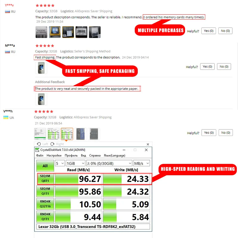 Беспроводная карта памяти ezshare Wi Fi SD + Micro Lexar 128 ГБ 32 класс 10 64 256 TF MicroSD WIFI