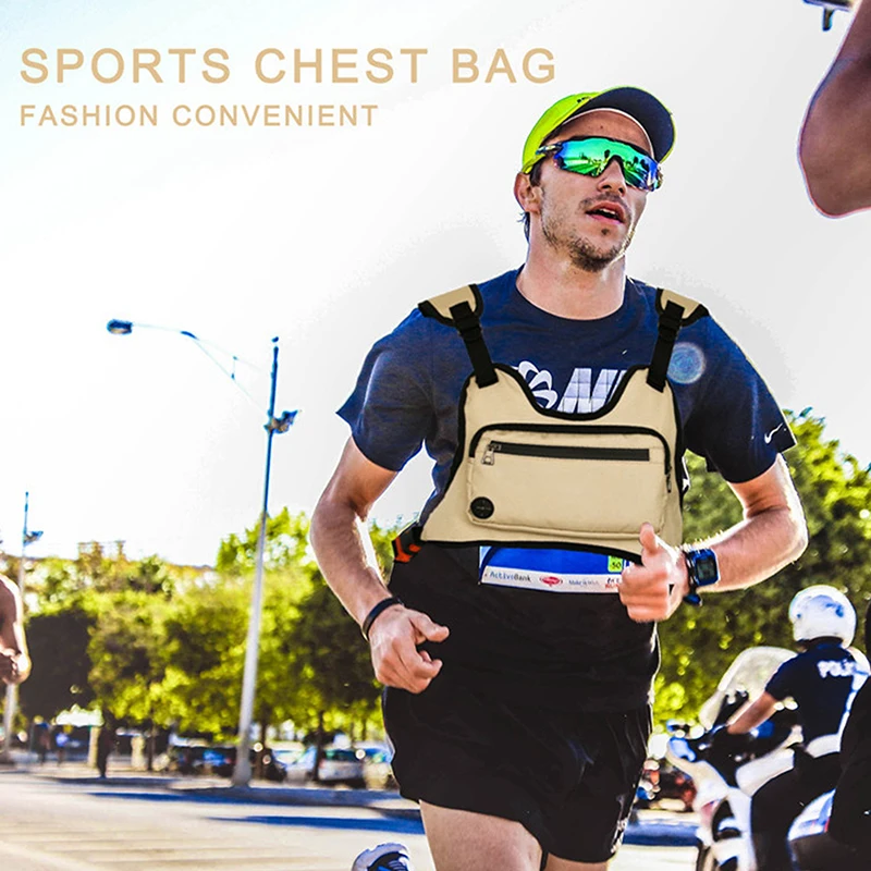

Fashion Chest Rig BagFor Tactical Chest Mobile Phone Bags Male Fanny Pack Casual
