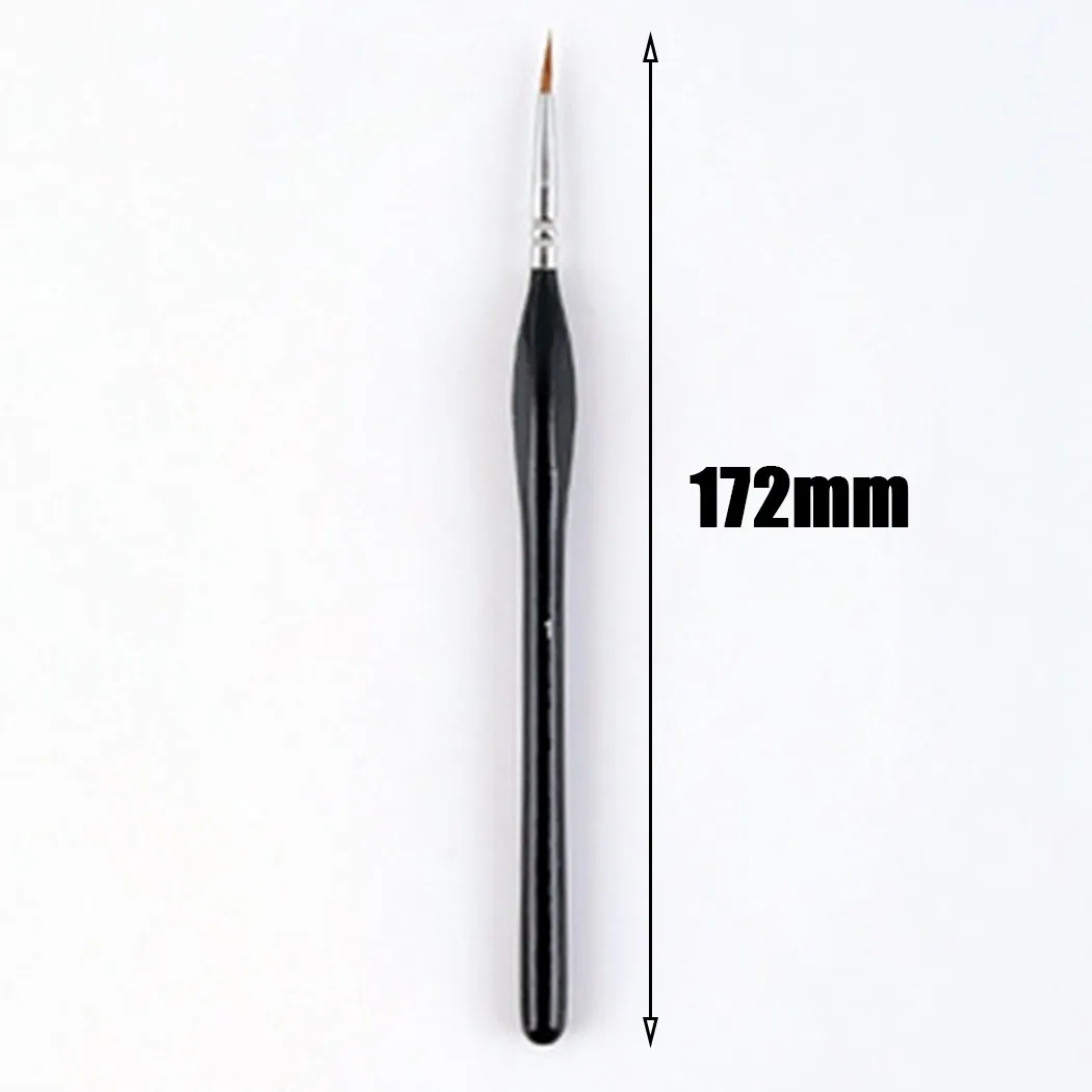 

12Pcs Extra Fine Detail Paint Brushes Set Professional Nylon Hook Line Pen Liner Drawing Acrylic Watercolor Painting Art Tools