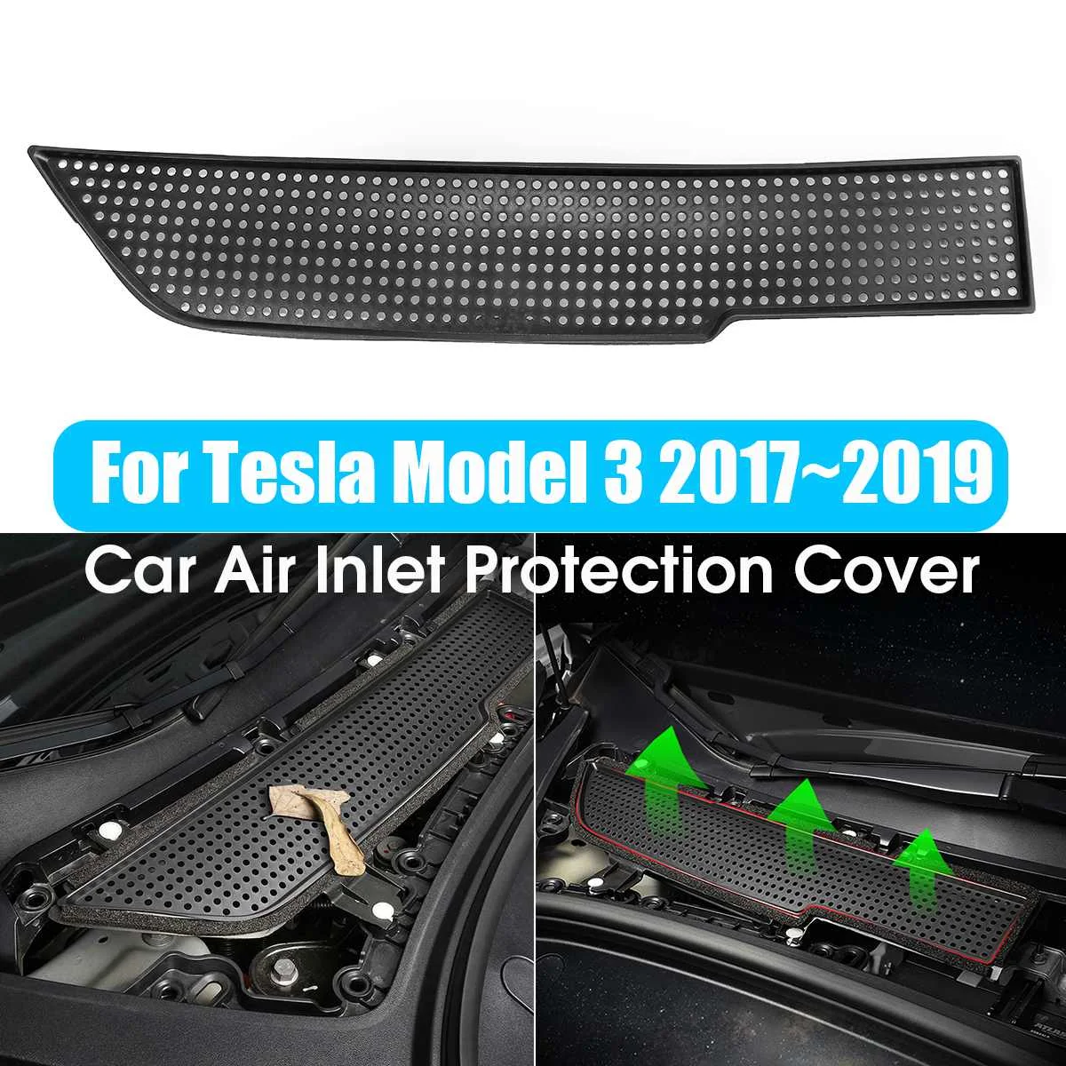 Защитный чехол для кондиционера пыленепроницаемый фильтр очистки воздуха Tesla Model