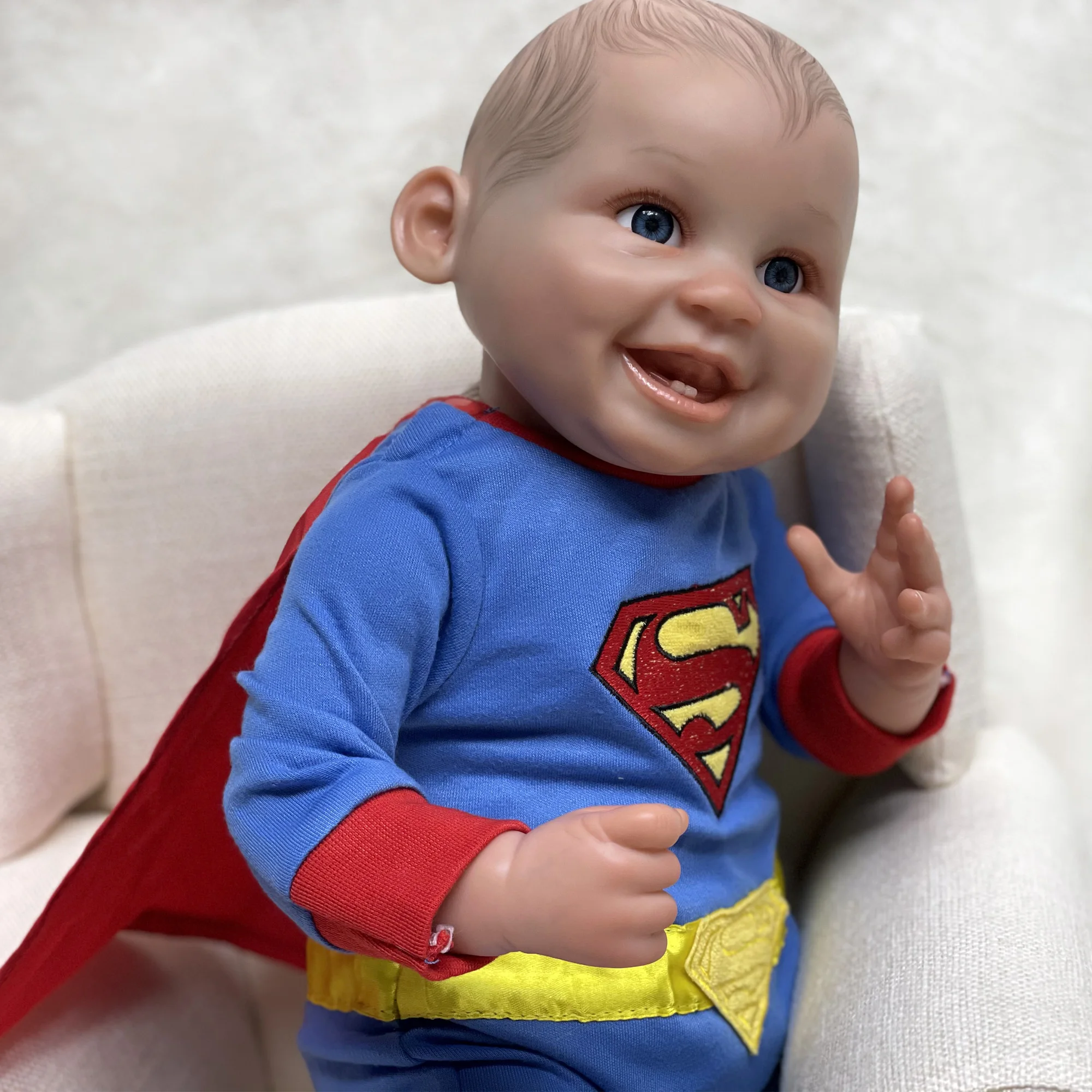 

19" Reborn Dolls Realistic Bebe Newborn Baby Toy For Children Boneca Renascida Brinquedo Para Crianças