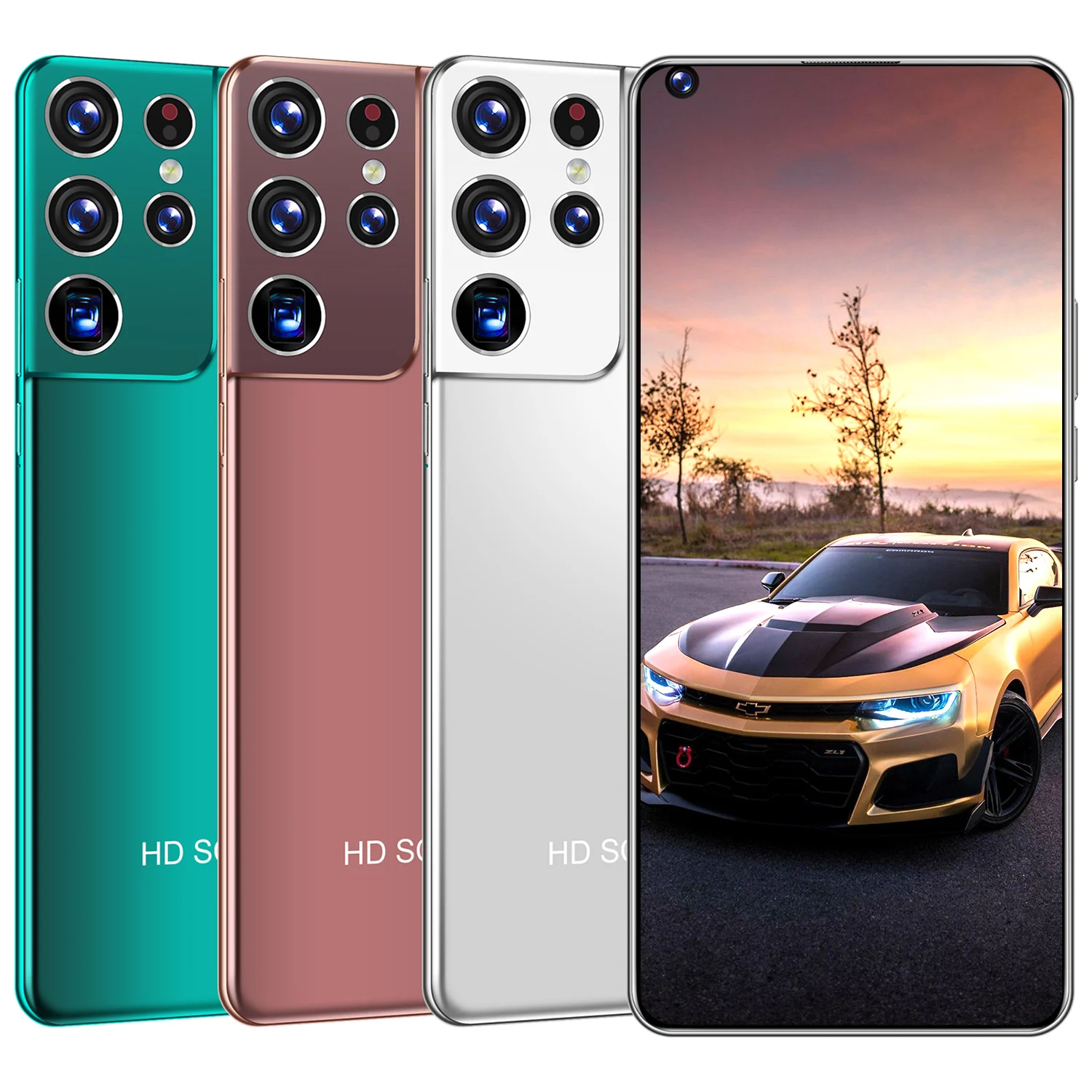 

Galxy S21 Ultra 7.3inch 16GB 512GB 24MP+48MP Android 10 6500mAh 11Core Really Telephone Glaxy MTK6889 5g Cellphones Smartphones