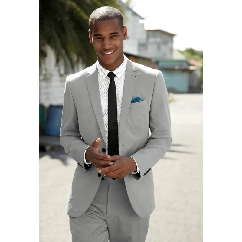 YiMinpwp темно синие мужские костюмы с воротником стойкой однобортное длинное