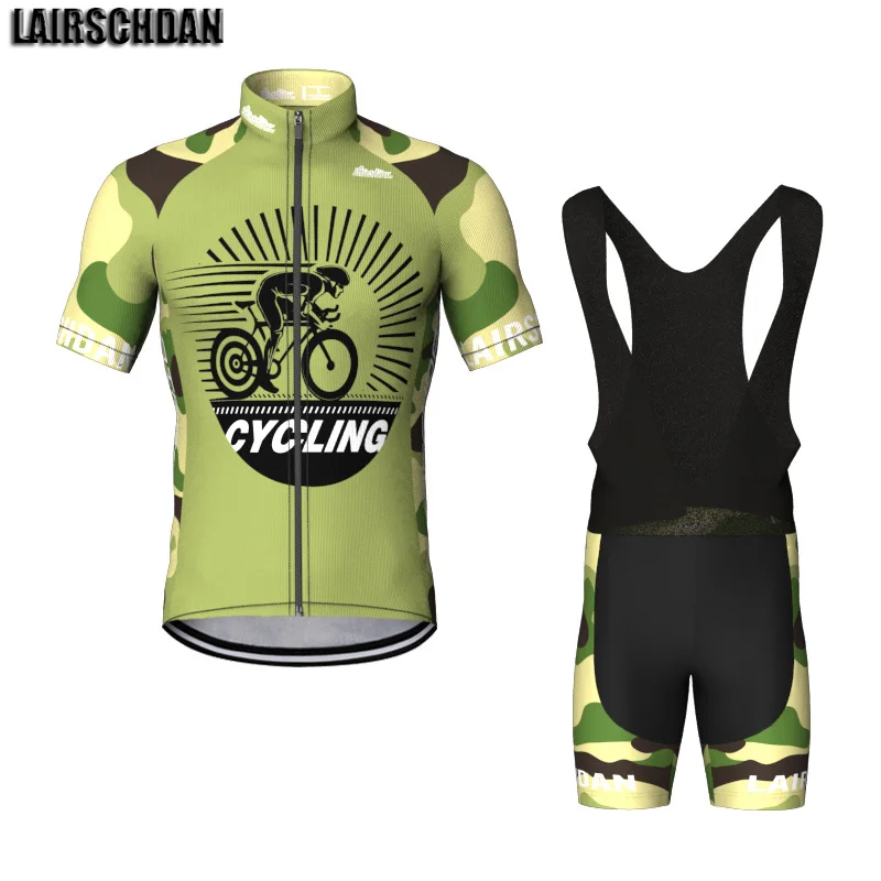 

LairschDan Traje Ciclismo Hombre 2021 Summer Road Bike Jersey Cycling Clothes Bib Shorts Set Bicycle Suit Men Cycle Clothing Kit