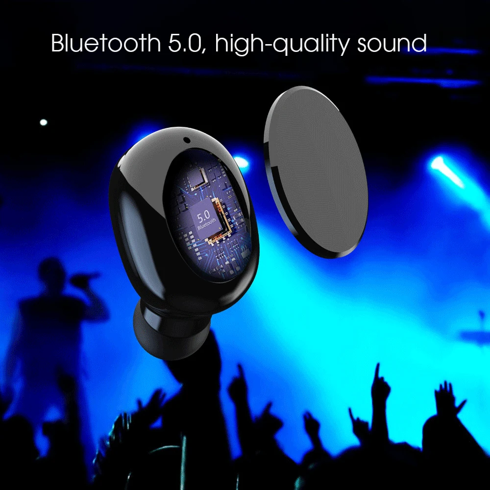 TWS-наушники S590 Bluetooth 5 0 9D стереонаушники 3500 мА ч светодиодный цифровой дисплей