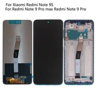 original lcd for xiaomi redmi note 9s display screen touch screen digitizer for redmi note 9 pro max redmi note 9 pro display