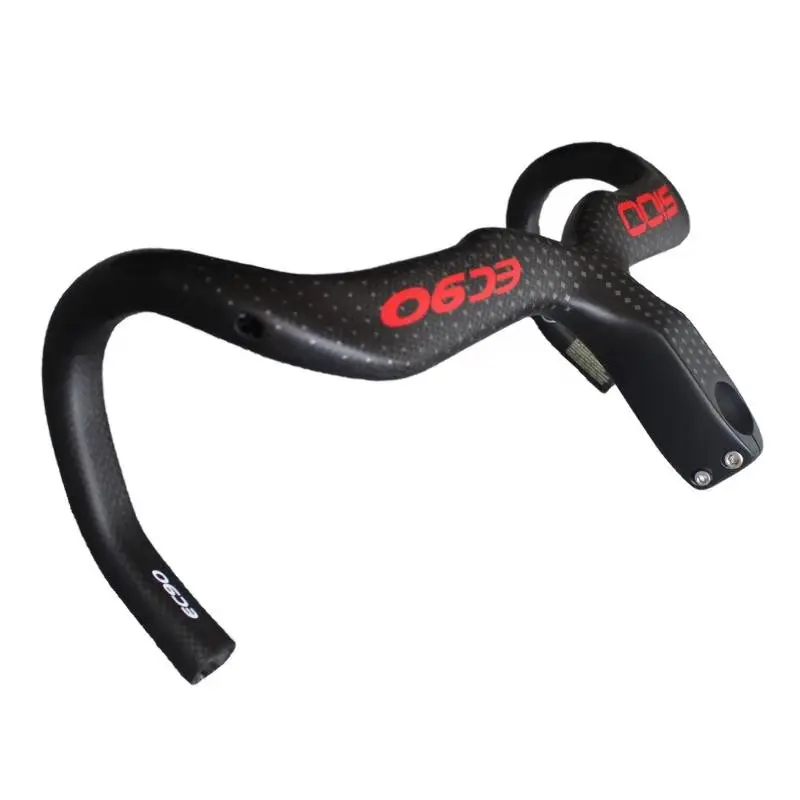 Продажа Цельная ручка из углеродного волокна, дорожная интегрированная ручка, цельный руль, руль из углеродного волокна, велосипедная ручка