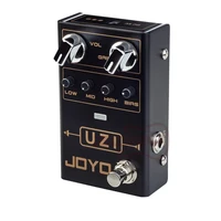 joyo r 03 uzi distortion pedal guitar effect pedal for heavy metal music with bias knob true bypass guitar bass accessories