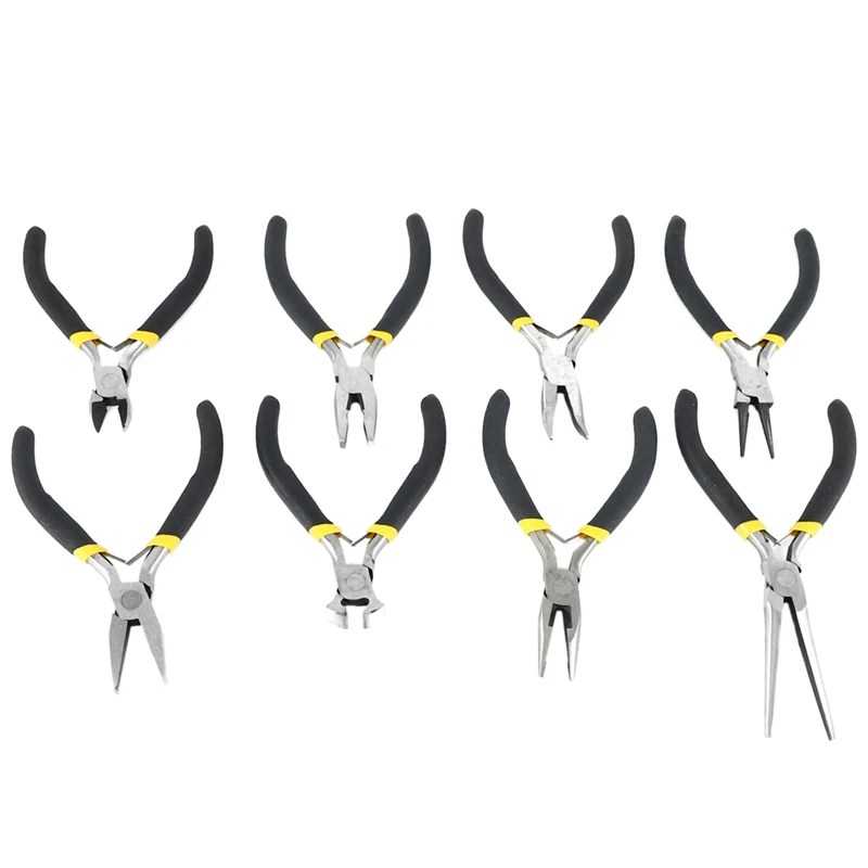 

8 шт./компл. инструментов для создания украшений иглы Круглый загнутым носиком Бисер рукоделие своими руками ремесло набор инструментов