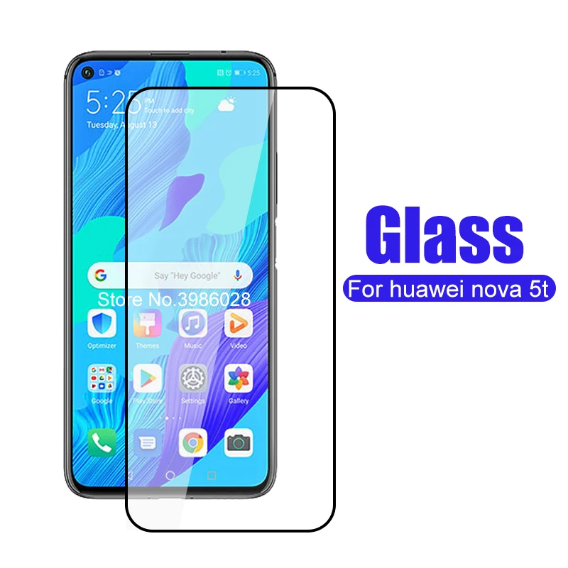 Закаленное стекло для объектива камеры 2-в-1 Huawei Nova 5 T t YAL-L21 6 26 дюймов Защита экрана