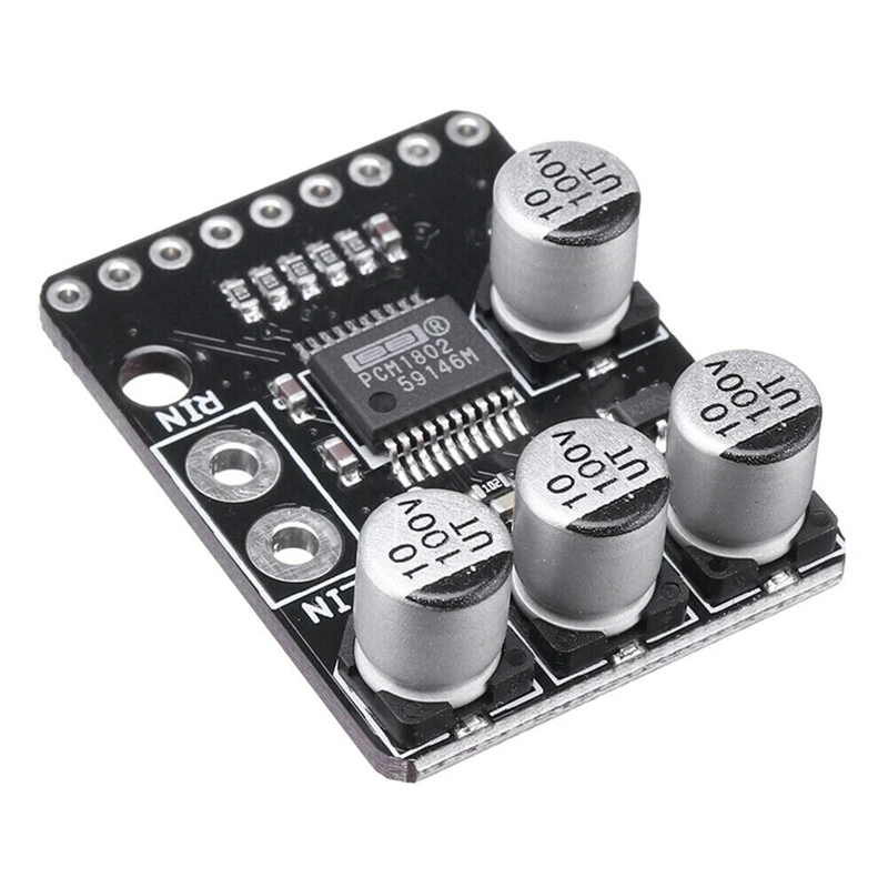 AMS 24Bit Pcm1802 аудио стерео A/D конвертер Adc Декодер Усилитель плеер доска|Усилители
