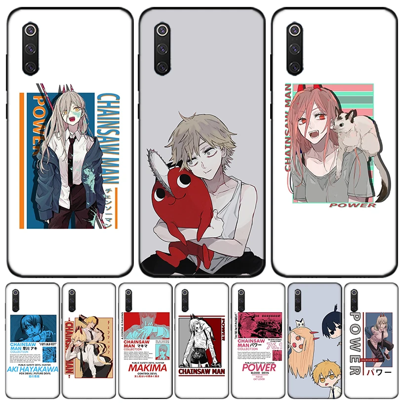 

Cartoon Anime Chainsaw Man Phone Case Funda For Xiaomi Redmi Note 10 Pro 10S 9 9S 8 8T 8 Pro 9A 9C 8A 7 7A 6 6A K20 Cover Coque