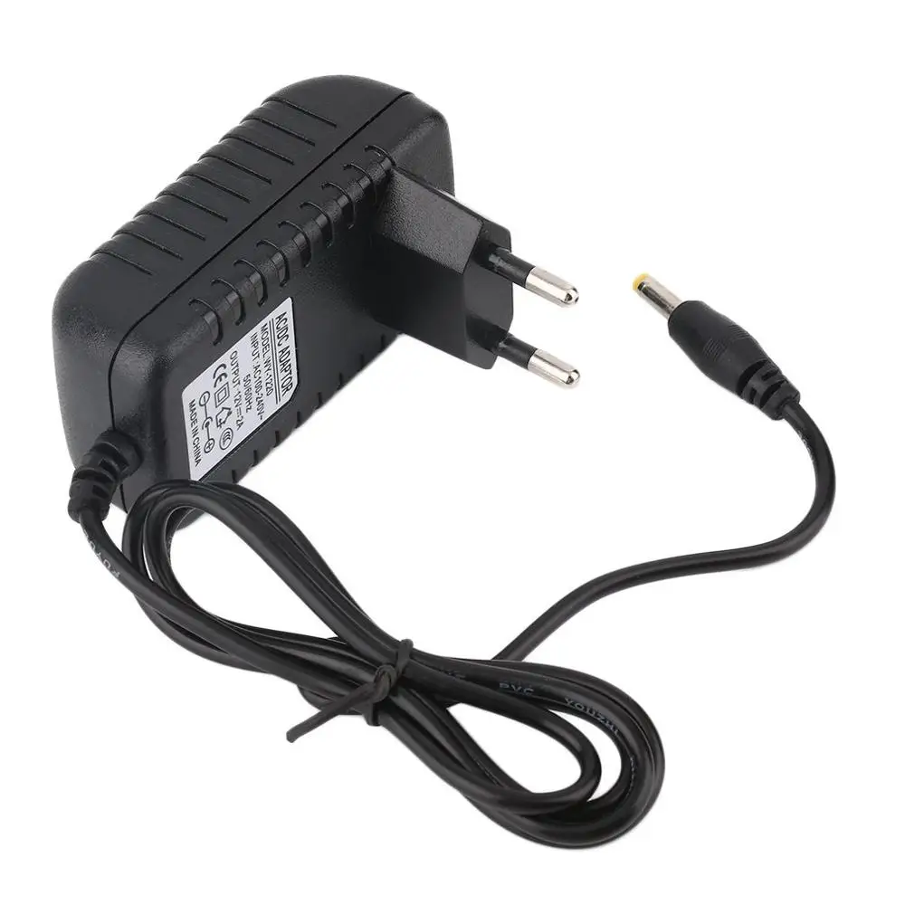 

DC 12V 2A AC Adapter Power Supply Transformer For 5050 5630 3528 LED Strip EU Charger for Tablet Power Adapter