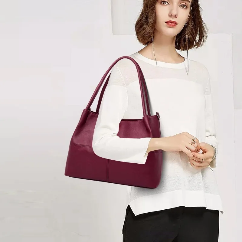 Женские кожаные сумки высокое качество Женская Ручная сумка женские