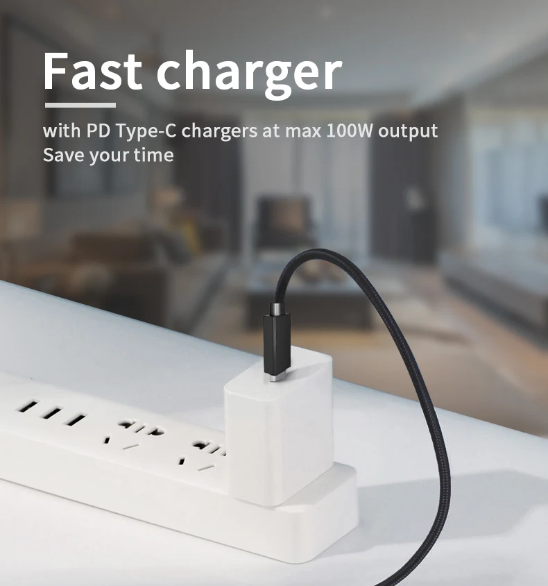 PD 100 Вт Кабель для быстрой зарядки 5А USB C type C к USB C 100 Вт кабель дата для Macbook Pro samsung S9 S10 huawei MateBook P30 P20 Pro