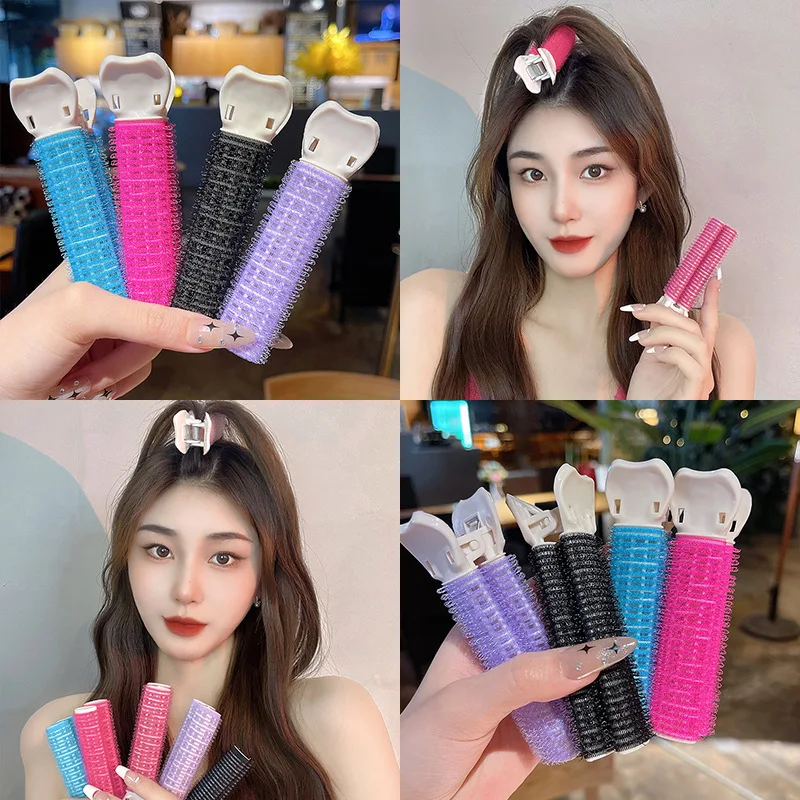 2 шт./компл. коврик для корней волос заколка завивки зажим флисовых шикарная