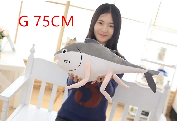 8 стилей мультяшная креативная морская еда симуляция саури соленая рыба животное