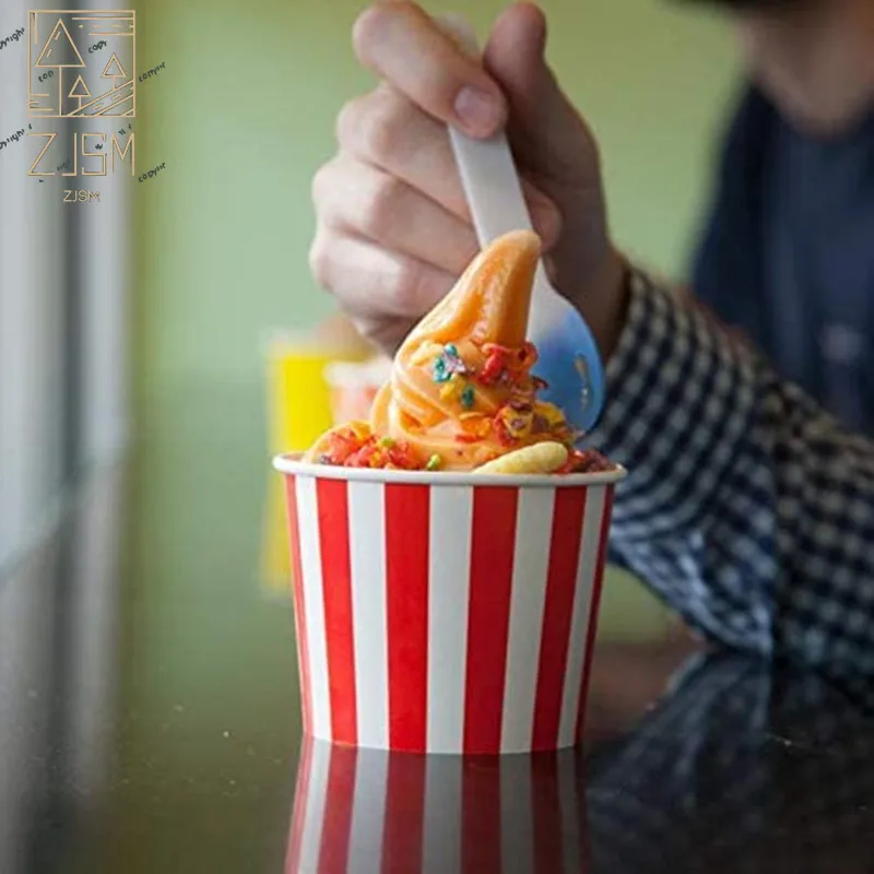 

Color Changing Plastic Ice Cream Spoons Changes Color When Cold Durable Reusable Colorful Plastic Dessert Spoons Kitchen Tools