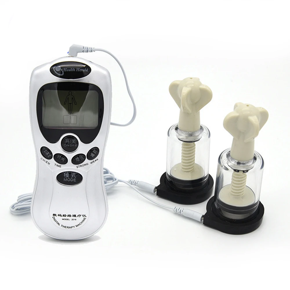 5 видов массажер для груди электрический стимулятор нервных мышц цифровая машина