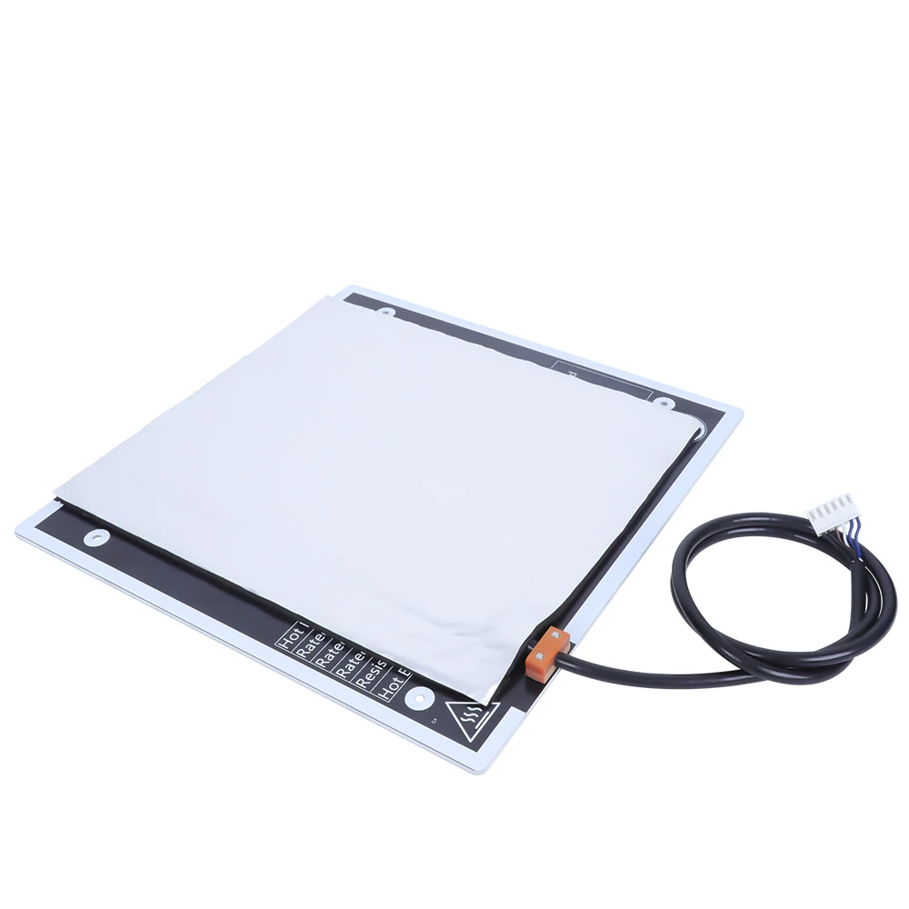 Anet Aluminum MK3 300*300*3mm 12V Hot bed Heatbed Table Printing Platform For 3D Printer ET5 wholesale support | Компьютеры и офис