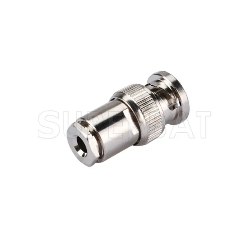 Superbat 10 шт. BNC зажимной штекер RF коаксиальный разъем для кабеля RG58 RG142 KSR195 LMR195|cable