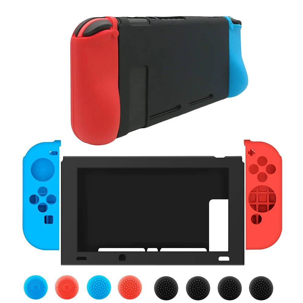 11 в 1 мягкий силиконовый чехол для Nintendo Switch | Электроника