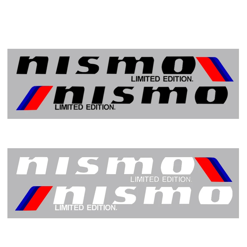 2 шт. наклейки для кузова автомобиля NISMO Nissans Tiida Teana Skyline Juke X trail Almera Qashqai|Наклейки