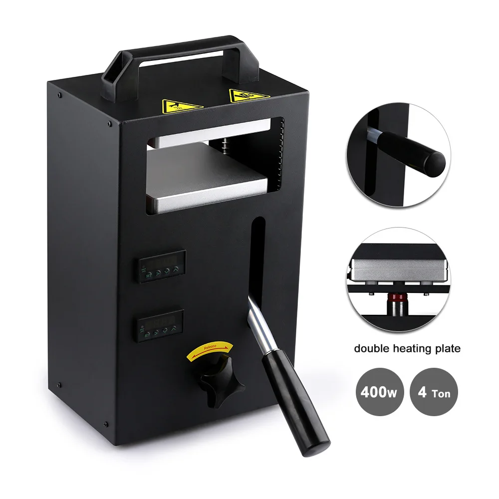 Гидравлический пресс с канифолью мощный термопресс 4 тонны двойным подогревом