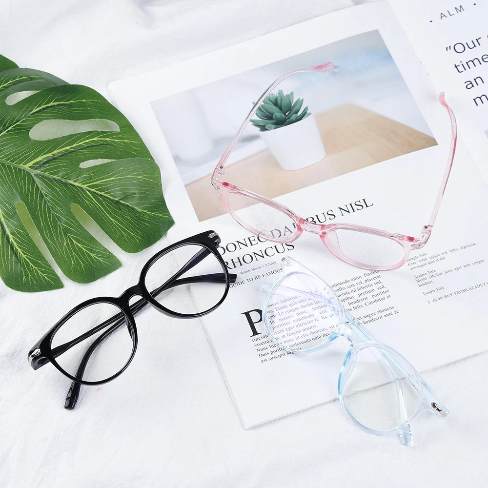 1 шт. Модные Портативные Оптические очки унисекс ультра светильник синий из смолы