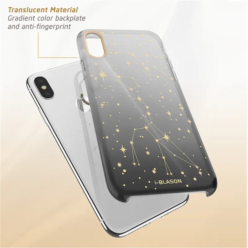 For iPhone X Xs Case 5.8" i-Blason OMG Series Slim Liquid Soft Rubber Protective Silicone XS (2018) / (2017) |