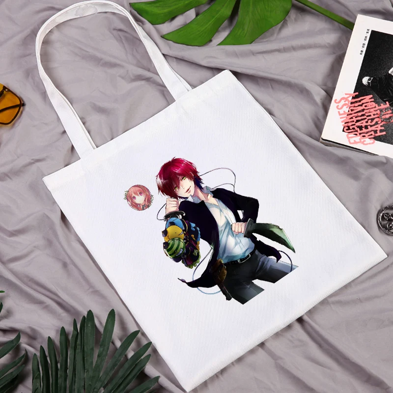 

Koro Sensei Customizable Bag Women's Shopping Eco Friendly Products Designer Handbags Bags 2021 Canvas Tote Casual Woman Shopper