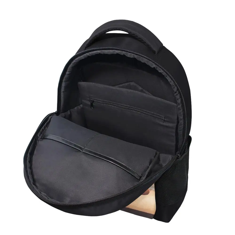 Рюкзак ALAZA для девочек и малышей милый школьный ранец черного цвета с рисунком