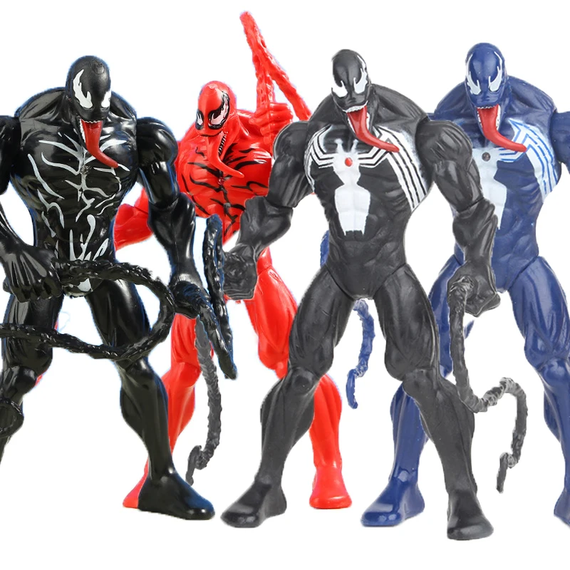

16cm Genuine Original Marvel Avengers Venom PVC Action Figure Collectible Model Doll Toys for Kids Christmas Gift