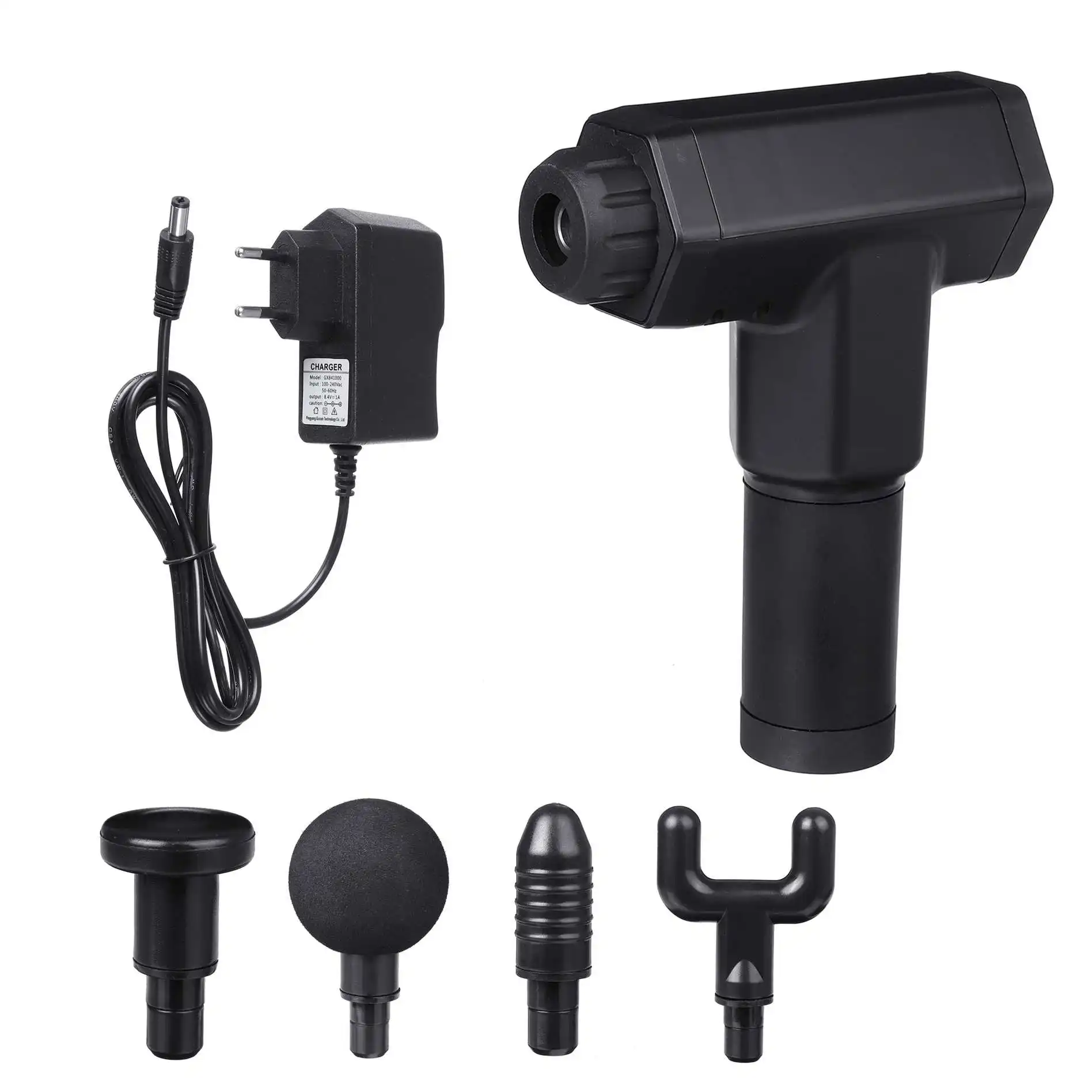 

3300r / Min Therapy Massage Guns 100 - 240V 6 Speeds 2000mah Muscle Massager Pain Sport Massage Machine Relax Body Slimming