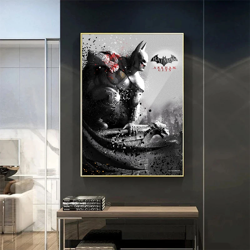 Набор для рисования на холсте комиксов Marvel DC плакаты и принты Женщина-кошка