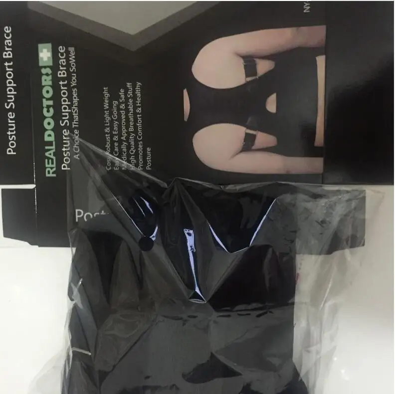 Поддержка спины Мужской Женский Регулируемый магнитный Корректор осанки корсет