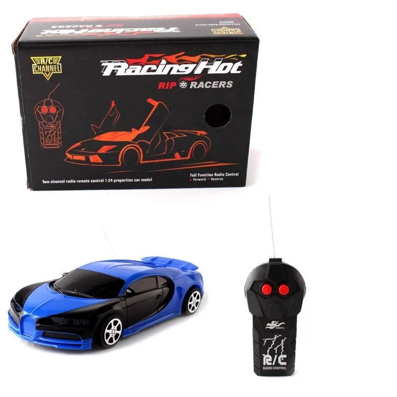 RC автомобиль игрушечная Беговая железная дорога для дистанционного Управление автомобиля имитационная модель детской эмоции Управление автомобиля игрушки 2-КАНАЛЬНЫЙ пульт дистанционного Управление автомобиля игрушки