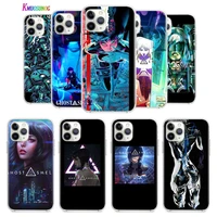 anime ghost in the shell for apple iphone 12 mini 11 xs pro max xr x 8 7 6s 6 plus 5 5s se 2020 tpu silicone phone case