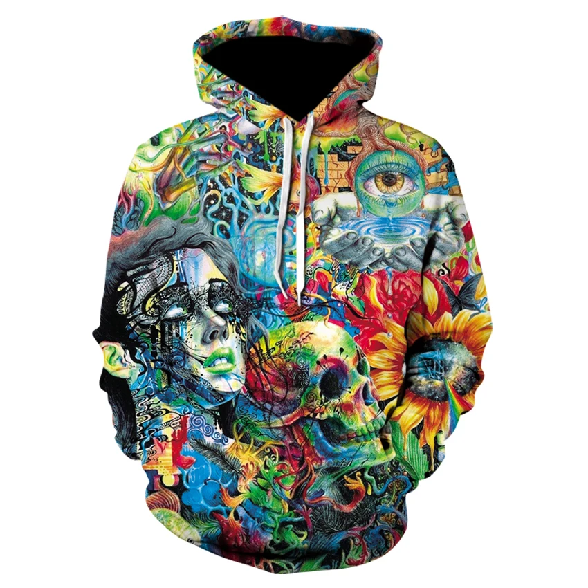 

2020 Autumn Winter Women Men Hooded Sweatshirt Funny Cat 3D Print Trend Couple Pullover Hoodies Tops Sweatshirts Clothing