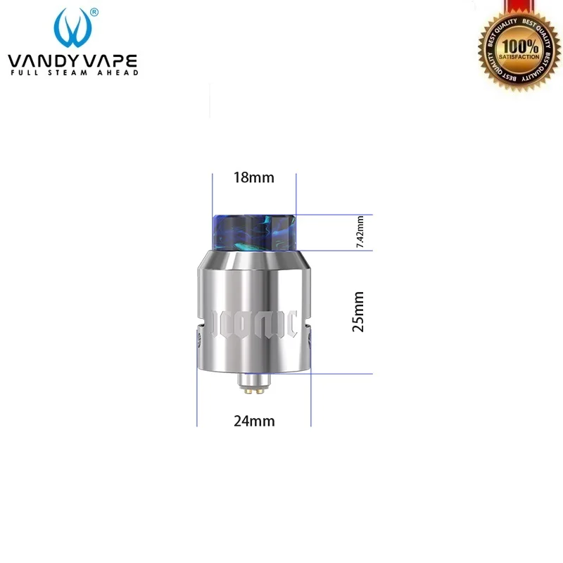Оригинальный vandy Vape Iconic RDA Танк VandyVape электронная сигарета Восстановленный