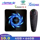 ТВ-приставка X96Q MAX, Android 10,0, Allwinner H616, 4 + 32 ГБ, 2,4G, 5G, Wi-Fi, Bluetooth, 4K, медиаплеер