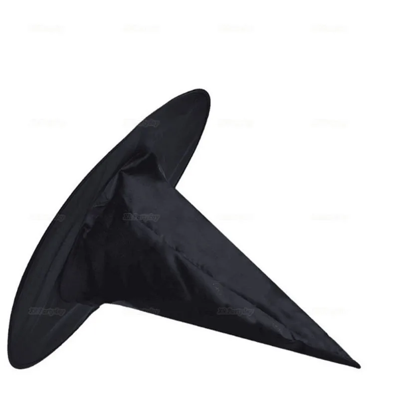 Черная шляпа ведьмы Шляпа Волшебника кепка для вечерние маскарадный костюм