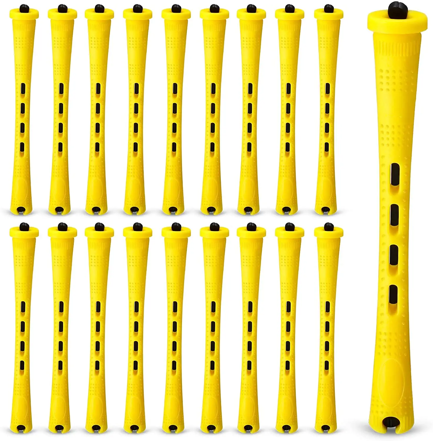 

20pcs 7 Sizes Hair Rollers Hair Perm Rods Set Curlers Cold Wave Rods For Women Long Short Hair DIY Hairdressing Styling Tools