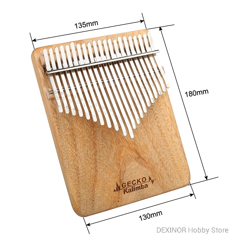 Gecko оригинальный 21 ключ Kalimba инструмент для профессиональной K21CP Calimba клавиатура