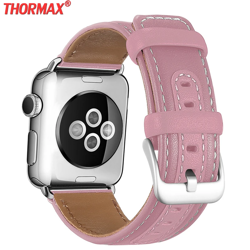 Ремешок из натуральной кожи для iWatch Apple Watch Series 4 3 2 1 38 мм 40 42 44 мм|Ремешки часов| |