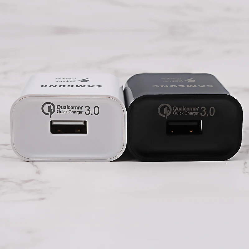 Оригинальное Адаптивное быстрое зарядное устройство Samsung USB-адаптер 1 2/1 5 м кабель